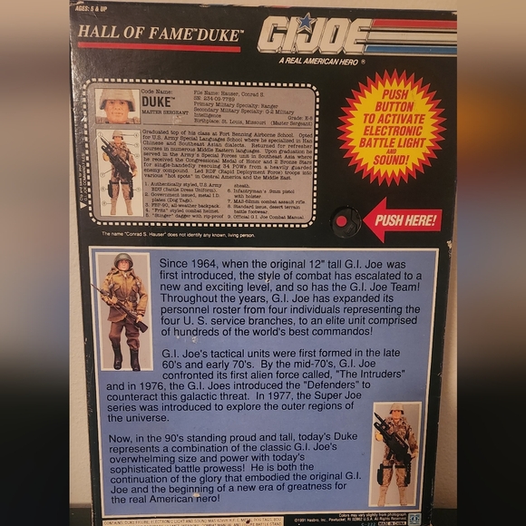 1991 G.I. Joe - Duke - Picture 4 of 4
